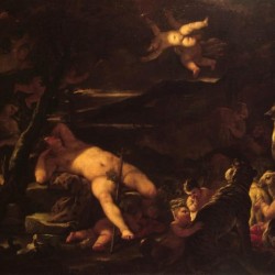 Young Bacchus Sleeping